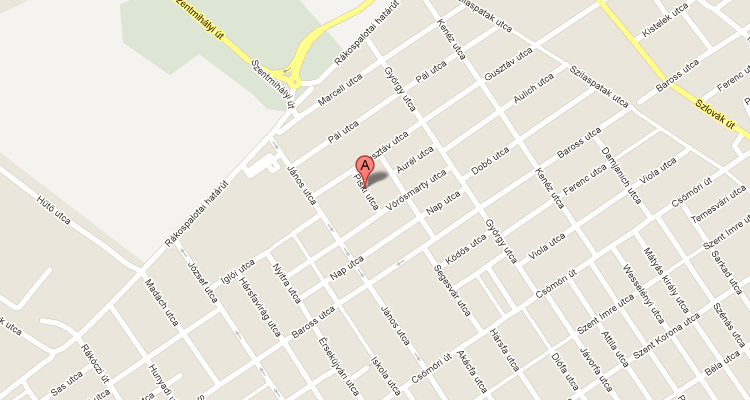 Könyvelőirodánk a térképen